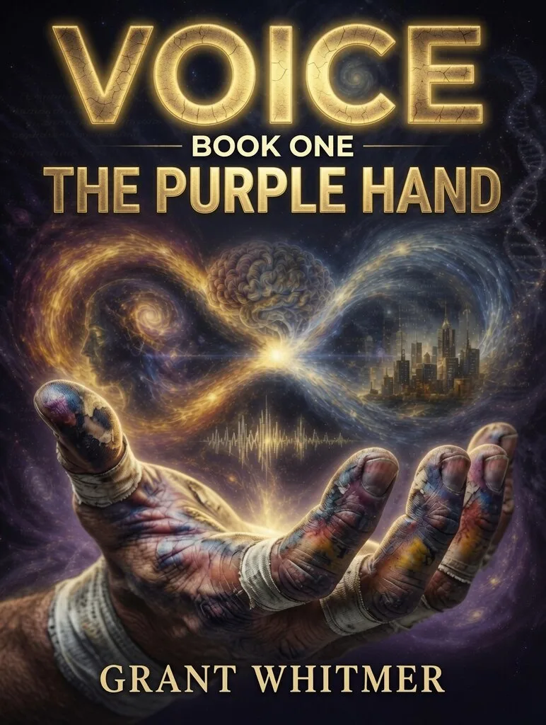 Voice of the Visionary Gods, Book One: The Purple Hand — book cover